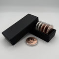 Storage Container for 1oz Silver or Copper Rounds in Capsule
