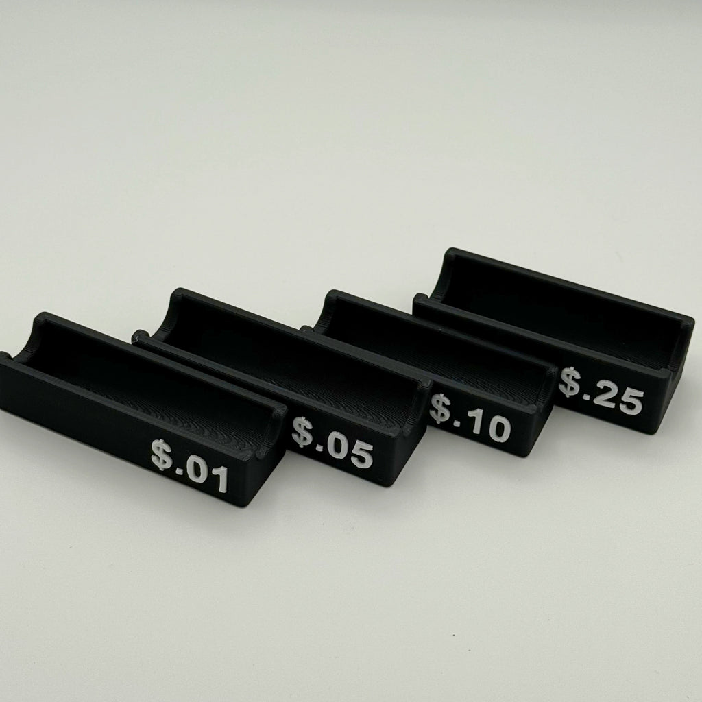 Coin Tray Set – Penny Nickel Dime Quarter Sorters