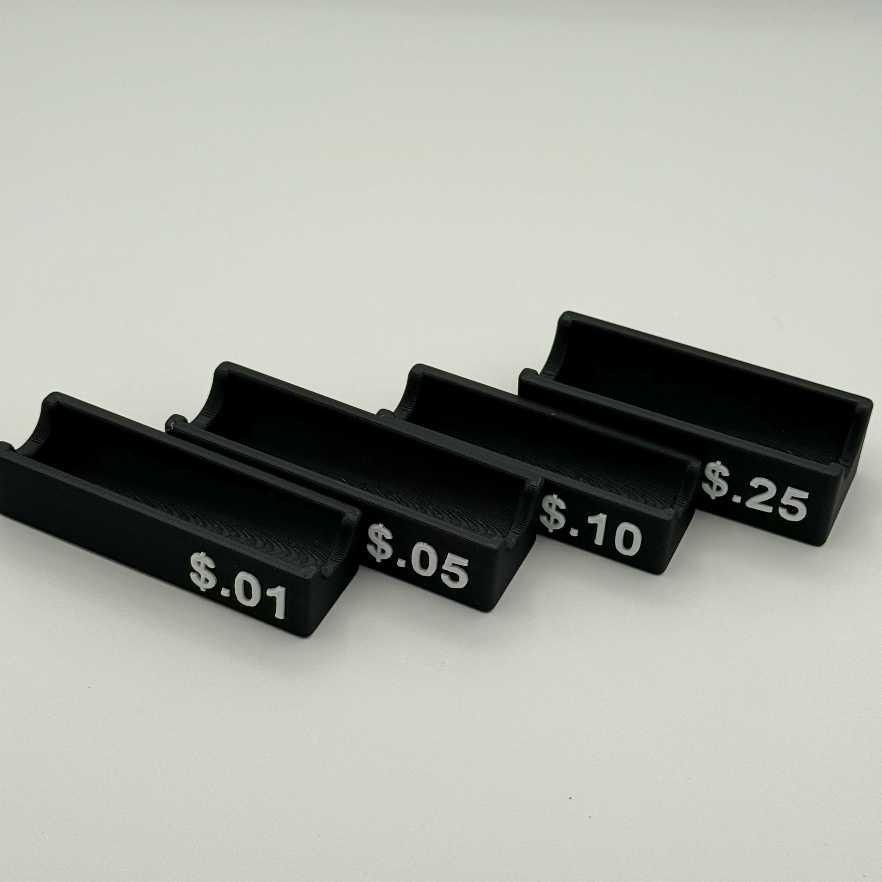 Coin Tray Set – Penny Nickel Dime Quarter Sorters