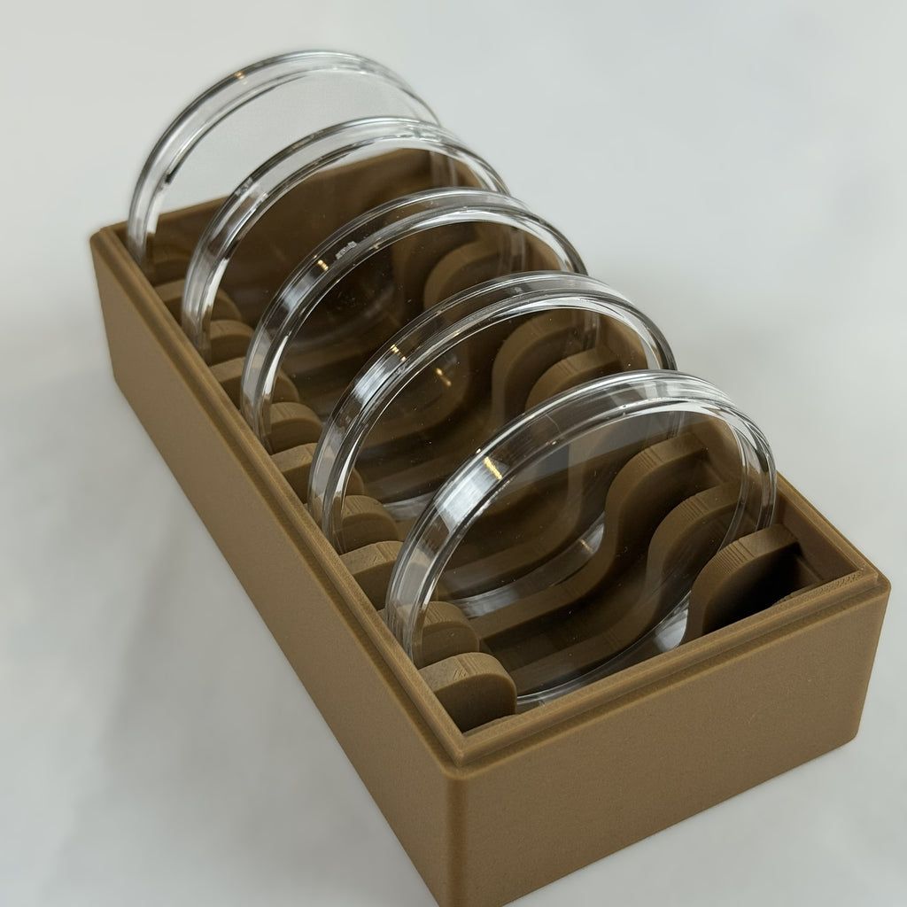 Storage Container for 5oz Silver or Copper Rounds